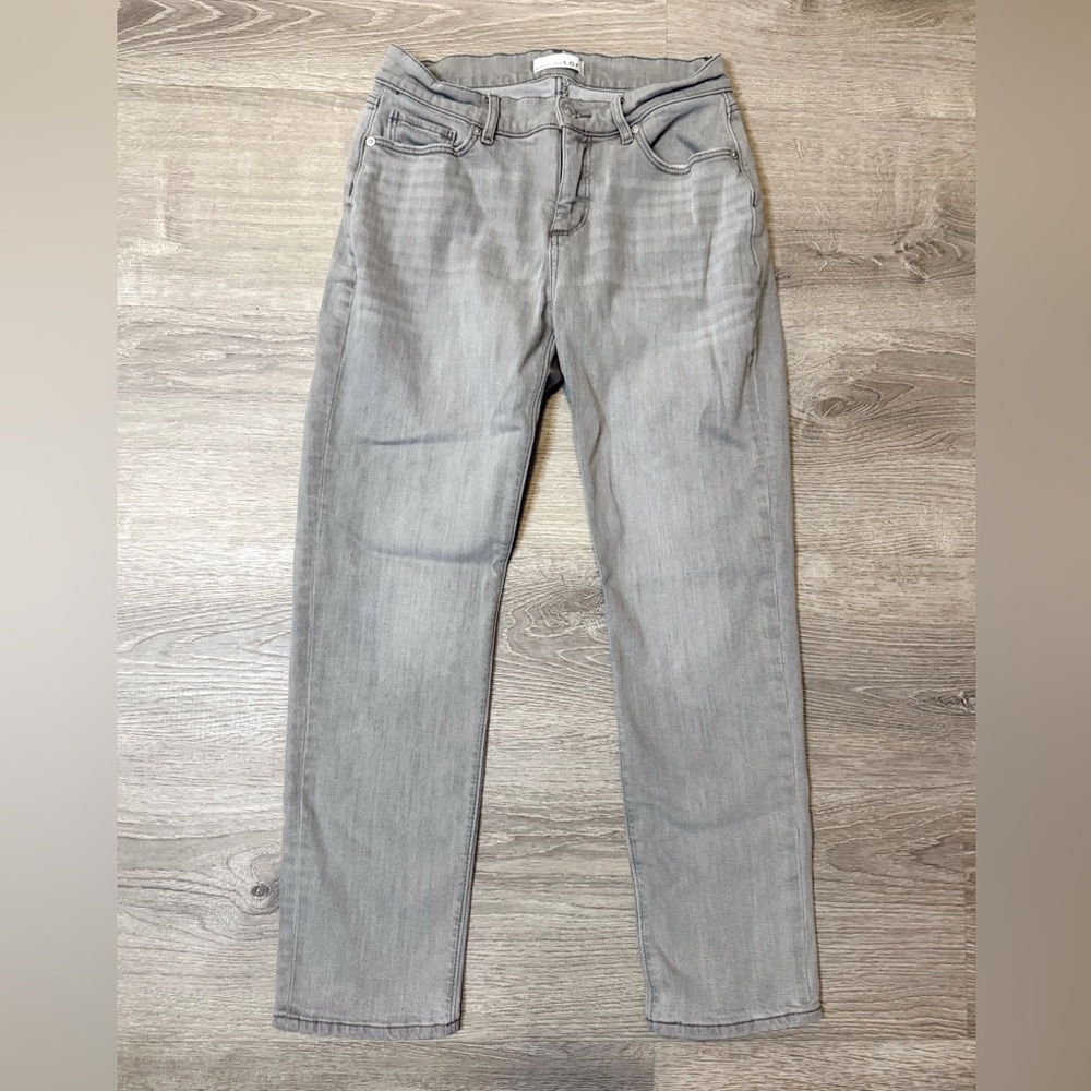 •LOFT• THE GIRLFRIEND JEANS